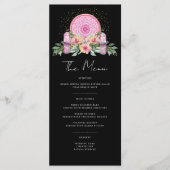 ピンクフローラマンダラ結晶結婚形而上学的 メニュー (正面)