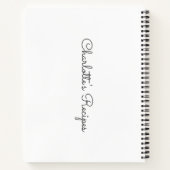 ピンクフローラミキサレシピ ノートブック (裏面)