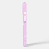 ピンクフローラミニマリストパタモダンーン抽象芸術 Case-Mate iPhoneケース (裏面 / 左)