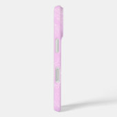 ピンクフローラミニマリストパタモダンーン抽象芸術 Case-Mate iPhoneケース (裏面 / 右)