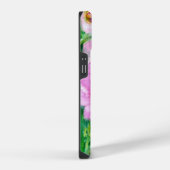 ピンクフローラモノグラム iPhoneケース (右側面)