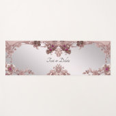 ピンクフローラヨガマット ヨガマット (正面(横))