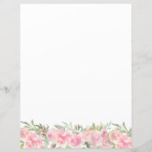 ピンクフローラリージェンシーブライダルシャワーカクテルメニュー (裏面)