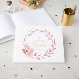 ピンクフローラリースバプテスマ ゲストブック