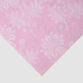 ピンクフローラレースブライダルシャワー 薄葉紙 (詳細)
