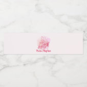 ピンクフローラヴァージンメリーイエスカスタムバプテスマ ペットボトルラベル (シングルラベル)