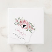 ピンクフローラヴィンテージブライダルシャワー フェイバータグ (インサイチュ)