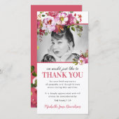 ピンクフローラ写真葬式 (正面/裏面)