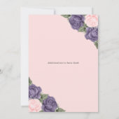 ピンクフローラ写真追悼会 招待状 (裏面)