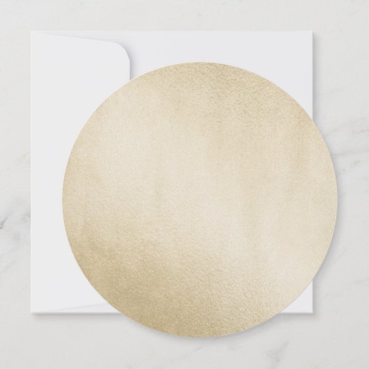 ピンクフローラ国金ゴールド21歳の誕生日パーティー 招待状 (裏面)