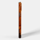 ピンクフローラ女性のカーボーイカウボーイハットブラウンコーヒド Case-Mate iPhoneケース (裏面 / 右)