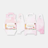 ピンクフローラ妖精ガール誕生日お気に入りボックス フェイバーボックス (折り畳みなし)