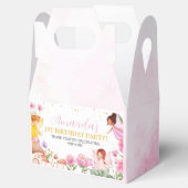 ピンクフローラ妖精ガール誕生日お気に入りボックス フェイバーボックス (オープン)