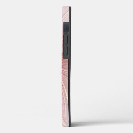 ピンクフローラ抽象芸術フラクタルアートフラワーマ最高のマム Case-Mate iPhoneケース (裏面 / 左)