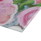 ピンクフローラ春開花キッチン カッティングボード (角)