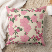 ピンクフローラ枕 クッション (ブランケット)