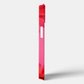 ピンクフローラ植物模様モノグラム Case-Mate iPhoneケース (裏面 / 右)