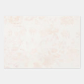 ピンクフローラ水彩さくらんぼ包装紙 ラッピングペーパーシート (正面2)