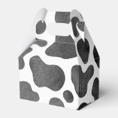 ピンクフローラ牛誕生日と牛プリント フェイバーボックス (裏面サイド)