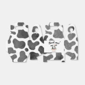 ピンクフローラ牛誕生日と牛プリント フェイバーボックス (折り畳みなし)