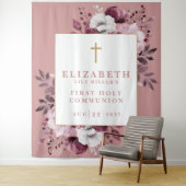 ピンクフローラ第1聖体写真背景 タペストリー (インサイチュ)