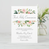 ピンクフローラ第1聖体 招待状 (スタンド正面)