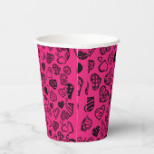 ピンクフローラ紙カップ 紙コップ (右)