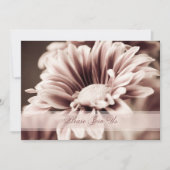 ピンクフローラ結婚の誓いの更新招待状 招待状 (正面)