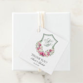 ピンクフローラ結婚クレスト フェイバータグ (インサイチュ)