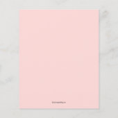 ピンクフローラ結婚プレートありがとう チラシ (裏面)