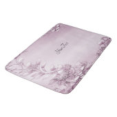 ピンクフローラ緑浴用マット バスマット (アングル)