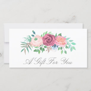 ピンクフローラ美しいサロンギフト券