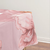 ピンクフローラ花柄テーブルクロス テーブルクロス (インサイチュ)