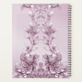 ピンクフローラ葉プランナー プランナー手帳 (裏面)