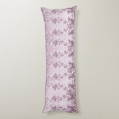 ピンクフローラ葉抱き枕 ボディピロー (裏面 (縦))
