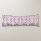 ピンクフローラ葉抱き枕 ボディピロー (裏面)