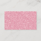 ピンクフローラ蝶の赤ちゃんシャワーブックベビー エンクロージャーカード (裏面)