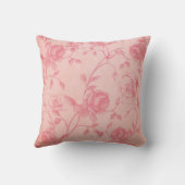 ピンクフローラ装飾用クッション クッション (裏面)