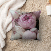 ピンクフローラ装飾用クッション クッション (ブランケット)