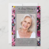 ピンクフローラ記念事業 招待状 (正面)