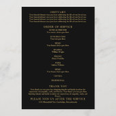 ピンクフローラ記念葬祭令 プログラム (裏面)