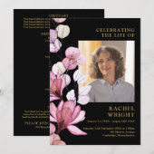 ピンクフローラ記念葬祭令 プログラム (正面/裏面)