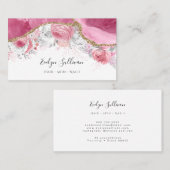 ピンクフローラ酸 名刺 (正面/裏面)