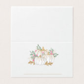 ピンクフローラ金ゴールドグリッターカボチャ秋パーティー (外部フラット)