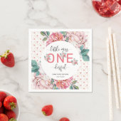 ピンクフローラ1歳 スタンダードカクテルナプキン (インサイチュ)