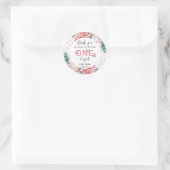 ピンクフローラ1歳 ラウンドシール (バッグ)