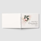 ピンクフローラ15誕生日キンセアニェラ ゲストブック (全面)