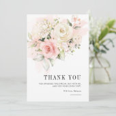 ピンクフローラ75th誕生日パーティー サンキューカード (スタンド正面)