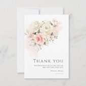 ピンクフローラ75th誕生日パーティー サンキューカード (正面)