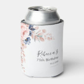 ピンクフローラ75th誕生日パーティー 缶クーラー (缶正面)